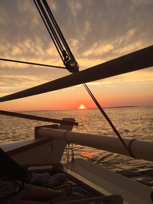 Sailing Montauk's Catamaran Mon Tiki by null
