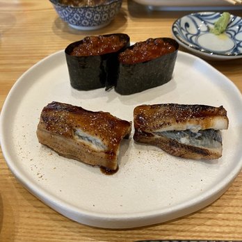 Douska - Anago and ikura sushi - Sushi Bars Near Me - New York, New York Douska - Anago and ikura sushi - Sushi Bars Near Me - New York, New York