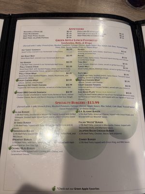 Menu photo 2 The Green Apple Waterloo, NY Menu photo 2 The Green Apple Waterloo, NY