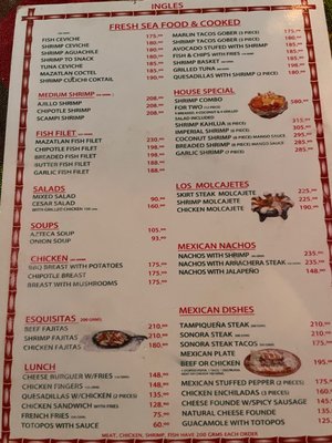 Menu photo 3 Chile's Pepper Mazatlán, SIN Menu photo 3 Chile's Pepper Mazatlán, SIN