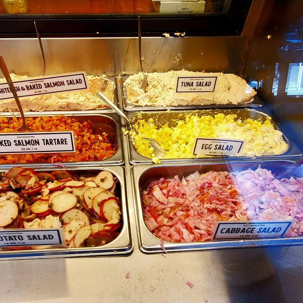 Russ & Daughters - Salads - - - 6 10/7/2025 - Bagels Near Me - New York, New York