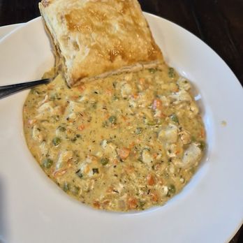 Bit of Grub - Chicken pot pie, fluffy melt in your mouth pastry. the best ever! - Comfort Food Near Me - Dallas, Texas