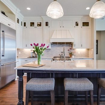 Time2Design - a kitchen with a center island - Interior Design Near Me - Sarasota, Florida