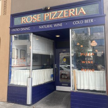 Rose Pizzeria - Front of the pizzeria - Pizza Near Me - Berkeley, California Rose Pizzeria - Front of the pizzeria - Pizza Near Me - Berkeley, California