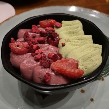 Komodo Miami - Trio Of Mochi Sorbet - Asian Fusion Near Me - Miami, Florida Komodo Miami - Trio Of Mochi Sorbet - Asian Fusion Near Me - Miami, Florida