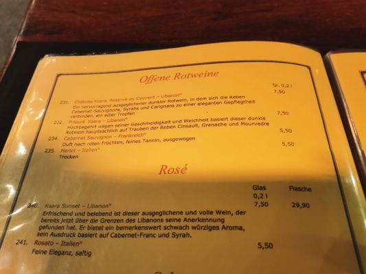 Menu photo 7 Casalot Restaurant Berlin, BE Menu photo 7 Casalot Restaurant Berlin, BE