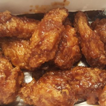 Chickenple - Soy garlic wings - Korean Near Me - North Arlington, New Jersey