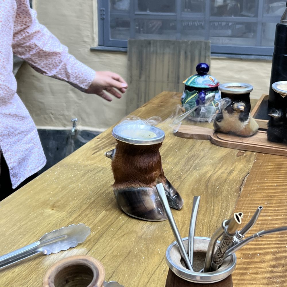 AsadoAdventure - Making a unique mate in a hoof mug - Food Tours Near Me - Buenos Aires, S