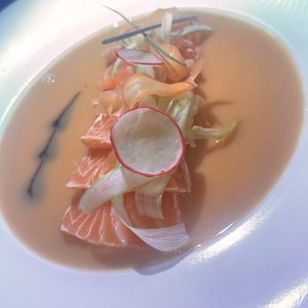 Restaurante Nobu - Salmon tataki - Japanese Near Me - Barcelona, B
