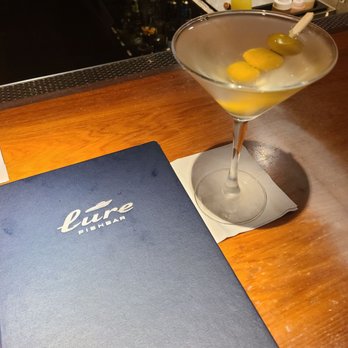 Lure Fishbar - Vodka martini - Seafood Near Me - New York, New York Lure Fishbar - Vodka martini - Seafood Near Me - New York, New York