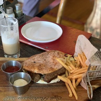 Cafe Bubamara - 6 Cevapa u Lepinji Sa Kajmakom (~$12). - Modern European Near Me - Clifton, New Jersey