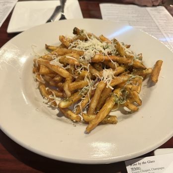 The Chef's Table - Pesto Beer Battered French Fries - New American Near Me - Rocklin, California The Chef's Table - Pesto Beer Battered French Fries - New American Near Me - Rocklin, California