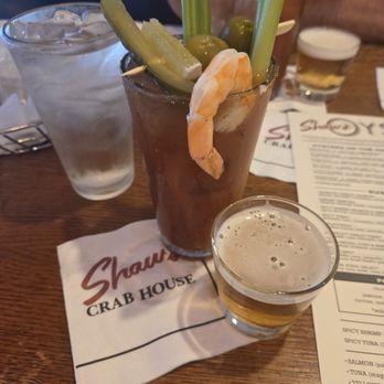 Shaw's Crab House - Bloody mary - Seafood Near Me - Chicago, Illinois Shaw's Crab House - Bloody mary - Seafood Near Me - Chicago, Illinois