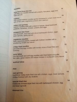 Menu photo 3 Blue Chillies Fitzroy, VIC