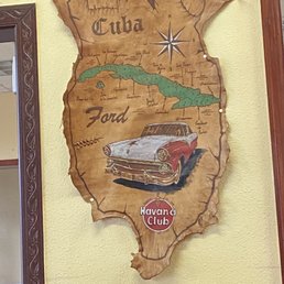 Wall hanging of Cuba Wall hanging of Cuba