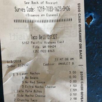 Taco Bell - Fast Food Near Me - Fife, Washington Taco Bell - Fast Food Near Me - Fife, Washington