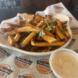 Appetizer: Parmesan truffle fries with house made ranch Appetizer: Parmesan truffle fries with house made ranch