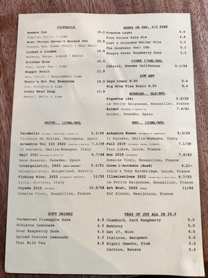 Menu photo 7 Smoking Goat London, XGL