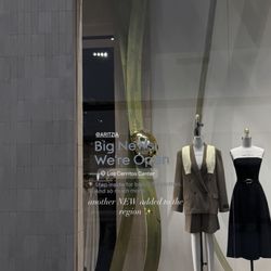 The New Aritzia Store in Los Cerritos Center side window