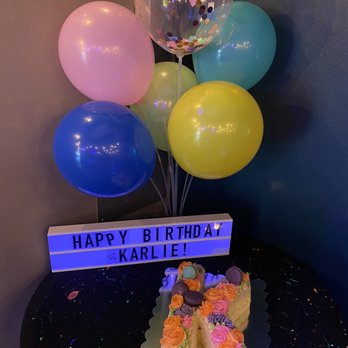 Boba ParTea - I asked for neon color so it would glow under the black light and they did an excellent job with my request! - Bakeries Near Me - Baton Rouge, Louisiana