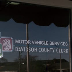 Davidson County Clerk Vehicle