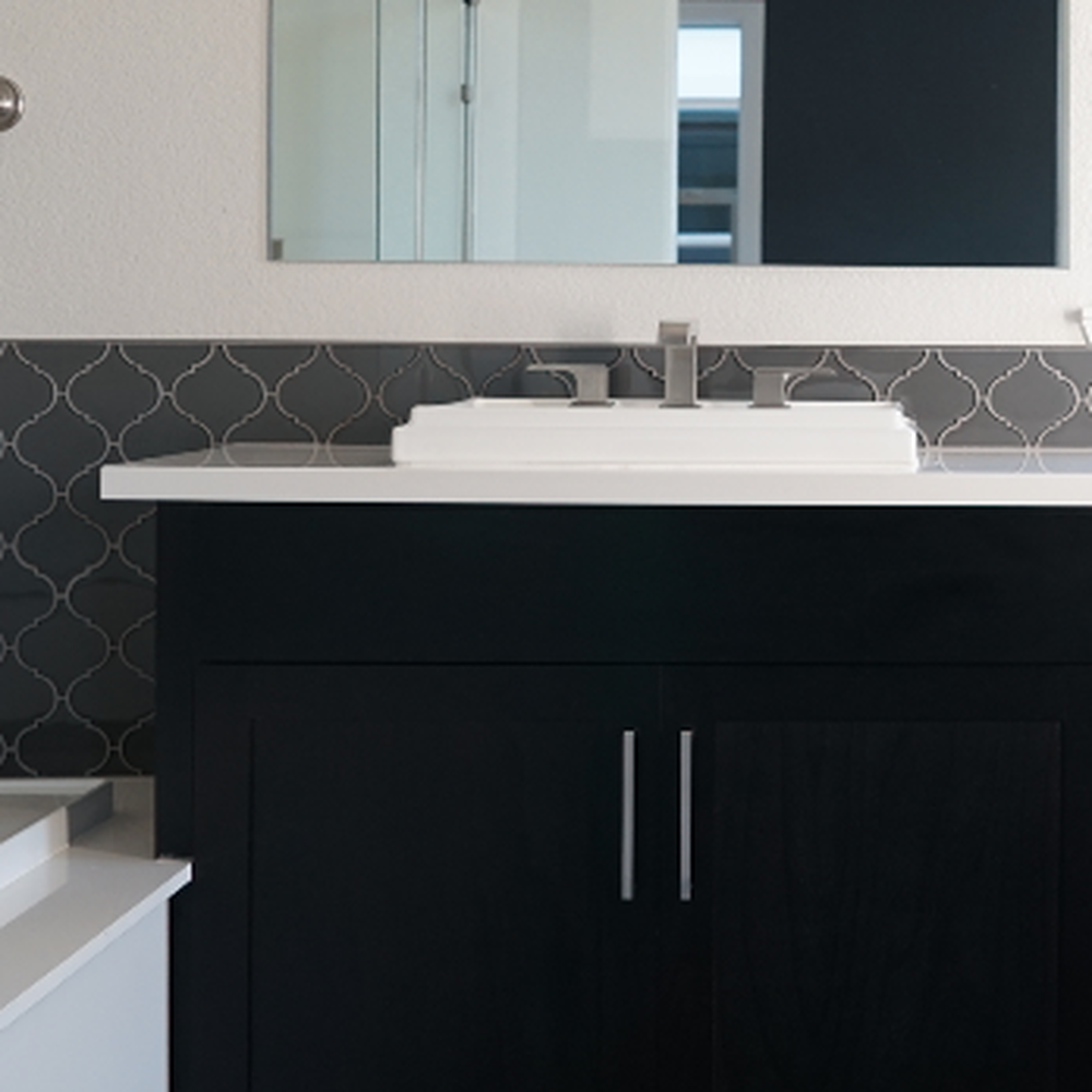 Nara Tile - Backsplash tile purchased from Nara Tile is GLS Mallorca Pelican Arabesque - Flooring Near Me - Dublin, California Nara Tile - Backsplash tile purchased from Nara Tile is GLS Mallorca Pelican Arabesque - Flooring Near Me - Dublin, California