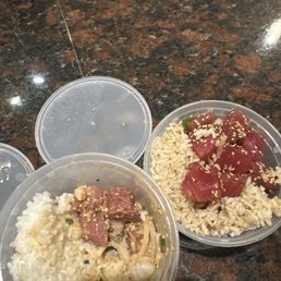 Traditional Spicy Tuna Poke, where are the add ons?? Traditional Spicy Tuna Poke Traditional Spicy Tuna Poke, where are the add ons?? Traditional Spicy Tuna Poke