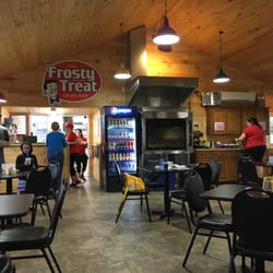 The Frosty Treat Dairy Bar - What a menu!!