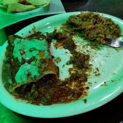 Casa Olé Mexican Restaurant - Beef enchiladas