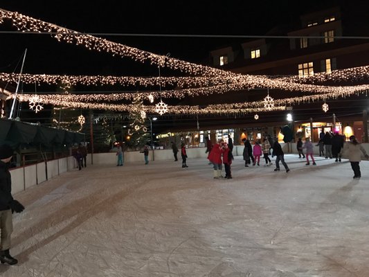 Heavenly Village Ice Rink by null