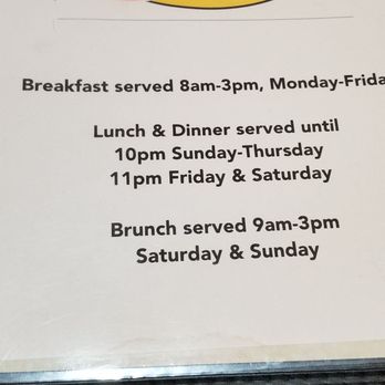 The Grill - No where does is say you can not get an entree before 3pm.  Chicken quesadilla is considered main entree including some burgers... - American Near Me - Richmond, Virginia