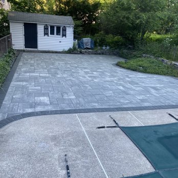 Driveway Specialists - Pool deck paver installed in Natick - Masonry/Concrete Near Me - Natick, Massachusetts