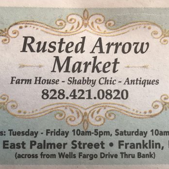 Rusted Arrow Market - Antiques Near Me - Franklin, North Carolina Rusted Arrow Market - Antiques Near Me - Franklin, North Carolina