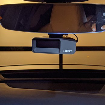 Bay Area DashCam | Custom Car Electronics - Uniden R7 installed flush to the mirror. - Car Stereo Installation Near Me