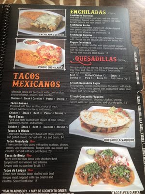 Menu photo 6 Los Vaqueros Lake Toxaway, NC