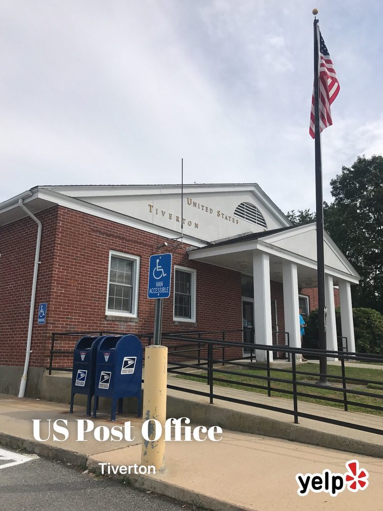 US POST OFFICE Updated August 2024 600 Main Rd, Tiverton, Rhode Island Post Offices
