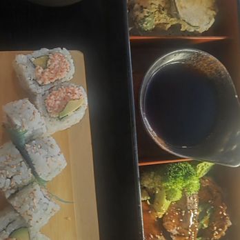 Qimura Sushi & Ramen - Bento Box C. The California roll has a bit of a citrus tang that elevates its flavors in a great way. - Sushi Bars Near Me - Windsor, California