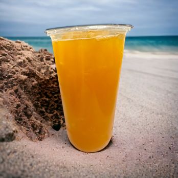 Pho Vi Hoa - a glass of orange juice on the beach - Vietnamese Near Me - Los Altos, California