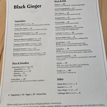 Black Ginger - (",) - Korean Near Me - Detroit, Michigan Black Ginger - (",) - Korean Near Me - Detroit, Michigan