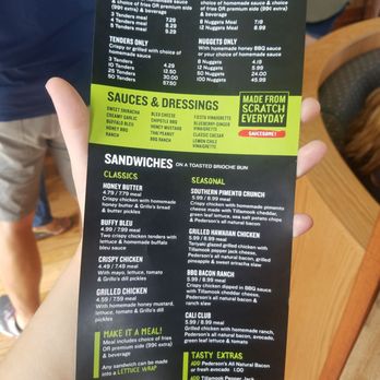 PDQ Orlando: Lake Nona - menu - Chicken Shop Near Me - Orlando, Florida PDQ Orlando: Lake Nona - menu - Chicken Shop Near Me - Orlando, Florida