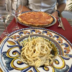 Diadema - Cacio de pepe and Diavalo pizza!