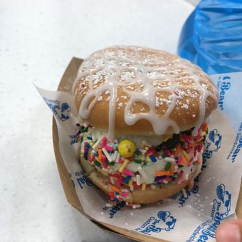 The Baked Bear - Doughnut sandwich - Ice Cream & Frozen Yogurt Near Me - Norman, Oklahoma The Baked Bear - Doughnut sandwich - Ice Cream & Frozen Yogurt Near Me - Norman, Oklahoma