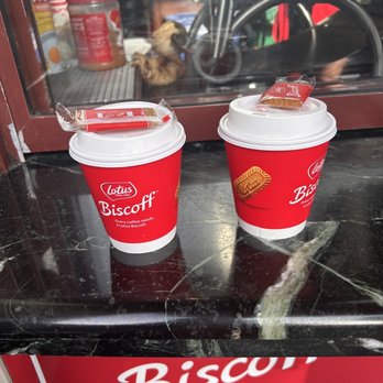 Biscoff Coffee Corner - Hot Chocolate with an Espresso Shot & Whip Cream - Coffee & Tea Near Me - San Francisco, California Biscoff Coffee Corner - Hot Chocolate with an Espresso Shot & Whip Cream - Coffee & Tea Near Me - San Francisco, California
