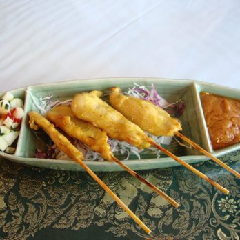 Bua Thai Restaurant - Appetizers : Chicken Satay @ Bua Thai - Thai Near Me - Aurora, Colorado Bua Thai Restaurant - Appetizers : Chicken Satay @ Bua Thai - Thai Near Me - Aurora, Colorado