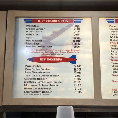 Menu photo 7 B52 Restaurant Menomonee Falls, WI