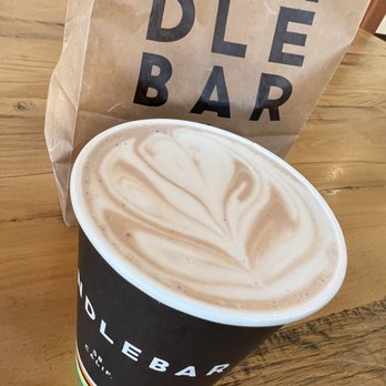 Handlebar Coffee Roasters - Hot Cocoa! Pretty! 5/5. IG: @amei.eats - Coffee Roasteries Near Me - Santa Barbara, California