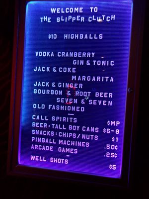 Menu photo 5 The Slipper Clutch Los Angeles, CA