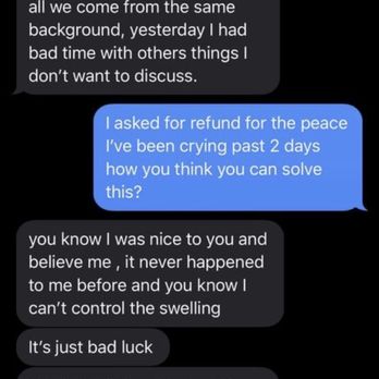 Assif Med Spa - Dr Assif texts messages after face thread lift gone wrong - Medical Spas Near Me - Tustin, California