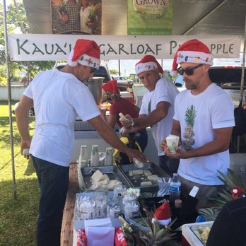 Paulie's Pineapple Phrosty's - a group of men wearing santa hats - Fruits & Veggies Near Me - Līhue, Hawaii Paulie's Pineapple Phrosty's - a group of men wearing santa hats - Fruits & Veggies Near Me - Līhue, Hawaii