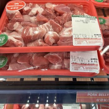 H Mart - Meat section - International Grocery Near Me - Dublin, California
